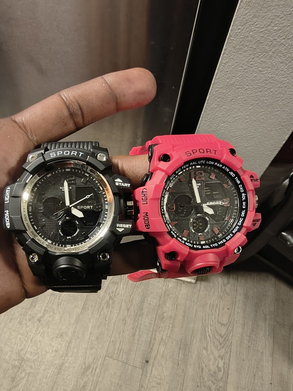 2 Digital Watch Dual Time Bundle 🔥
